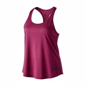 Nike Dri-FIT Racerback Training Tank Top in Berry Pink Women’s XS